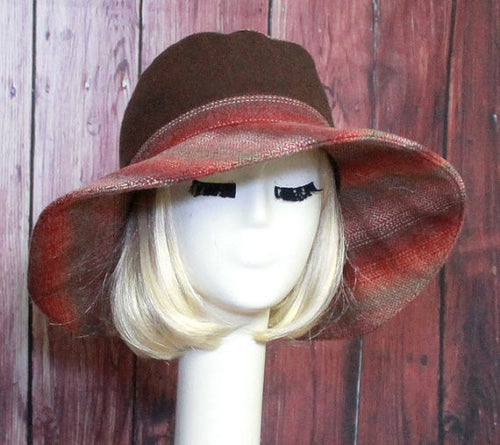 Wide Brim Wool Hat