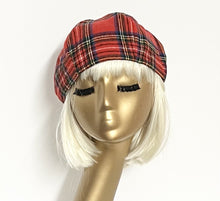 Load image into Gallery viewer, Tartan Plaid Beret Hat